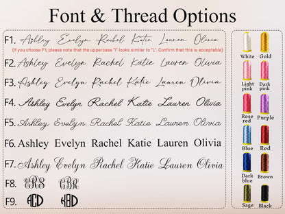 Customized Corduroy Makeup Bag